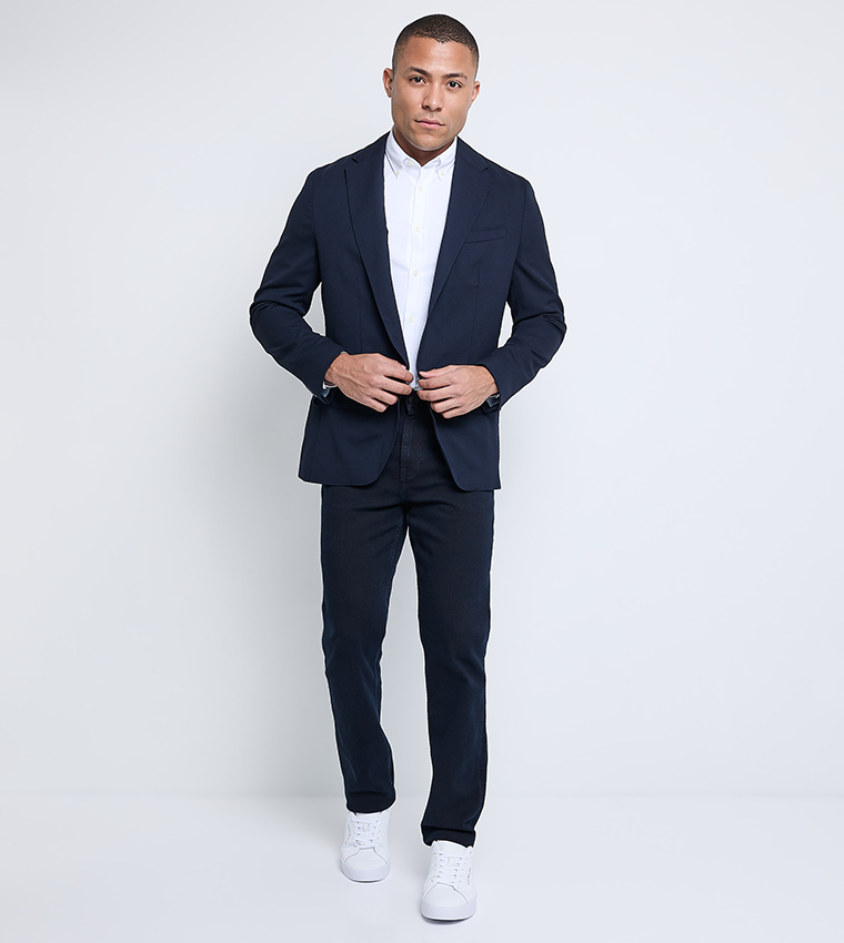 Solid Long Sleeves Blazer