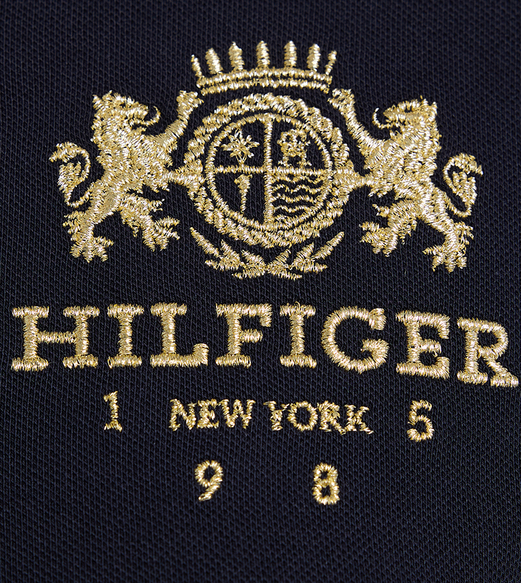 Logo Embroidered Short Sleeves Polo T-Shirt