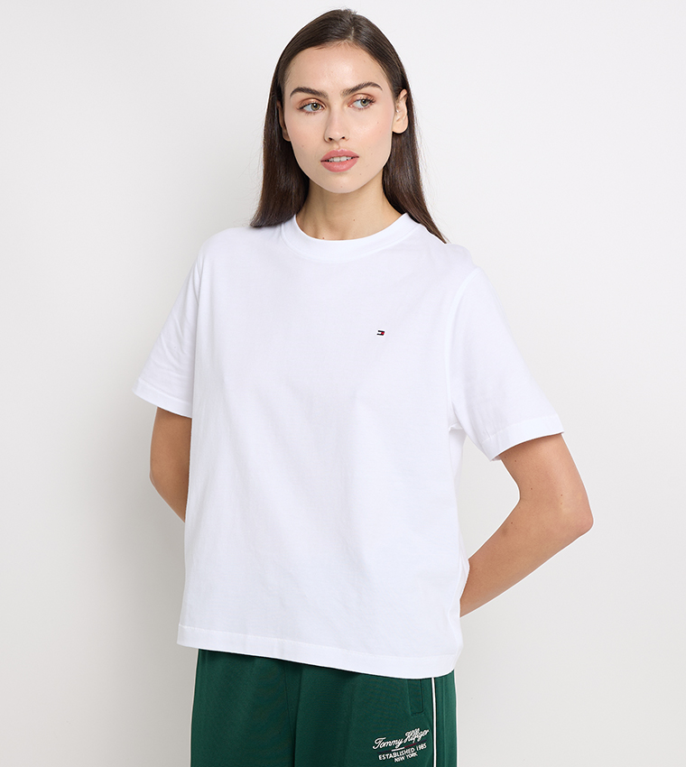 Logo Detail Short Sleeves T-Shirt