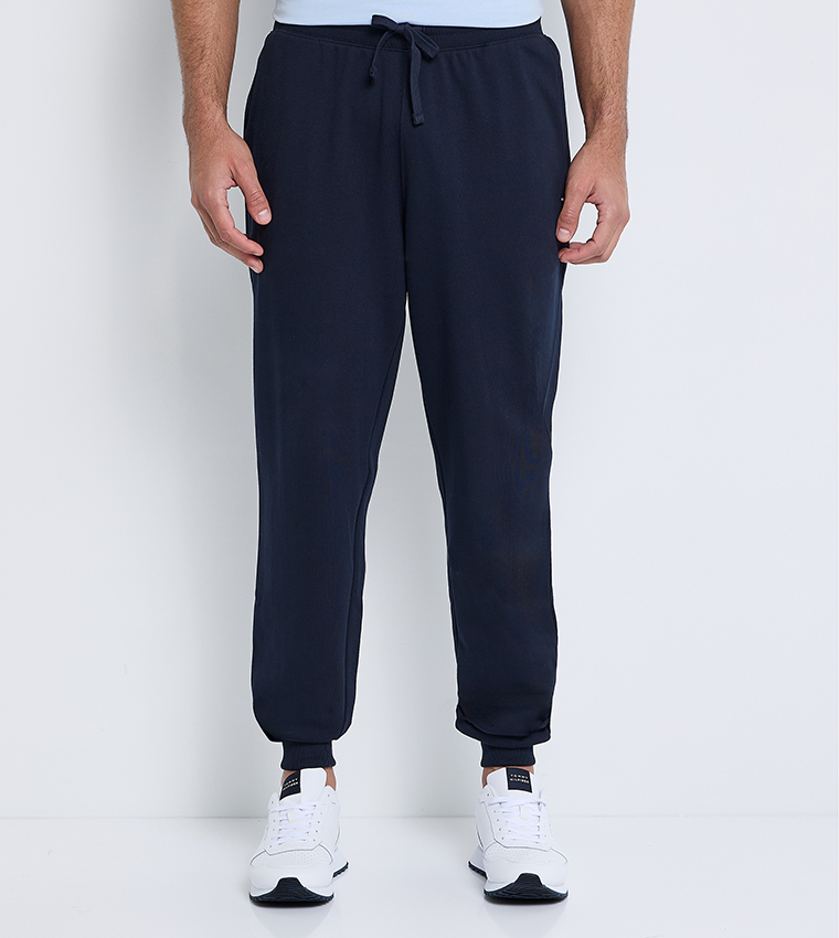 Essential Terry Drawstring Waist Joggers