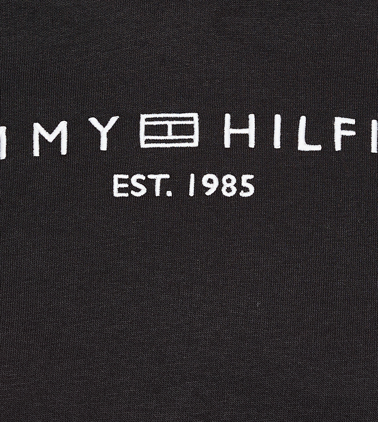 Logo Embroidered Long Sleeves Hoodie