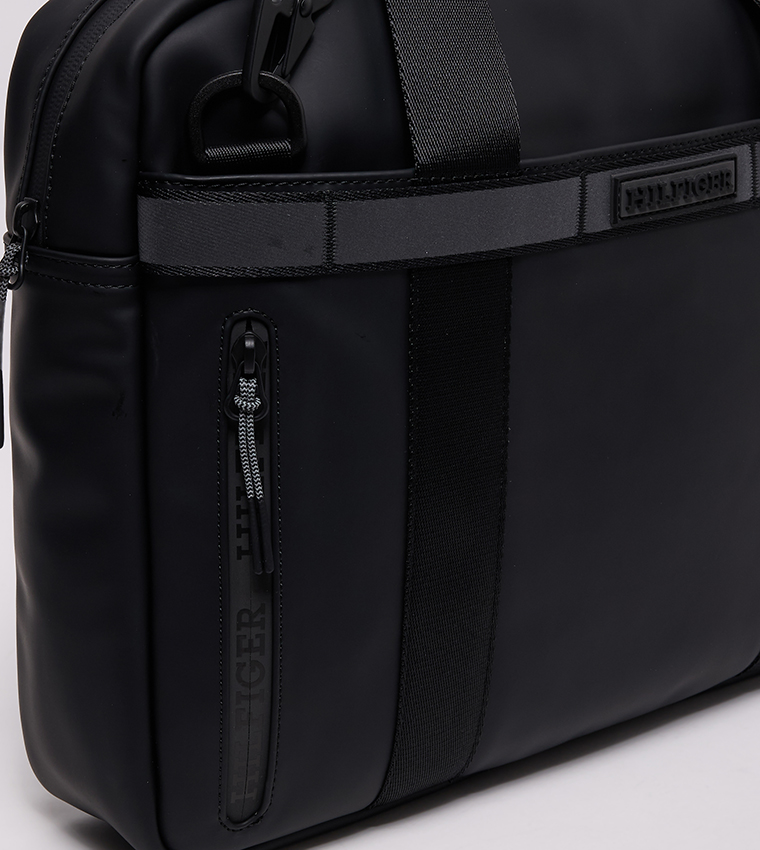 Logo Badge Laptop Bag