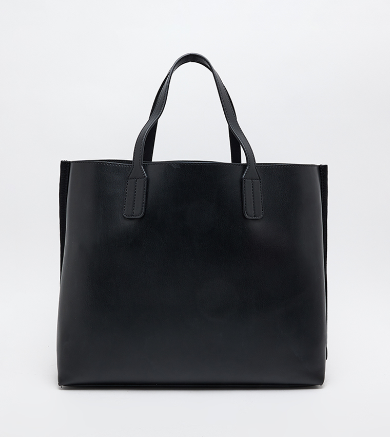 DISTINCT Logo Detail Satchel Bag