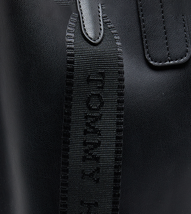 DISTINCT Logo Detail Satchel Bag