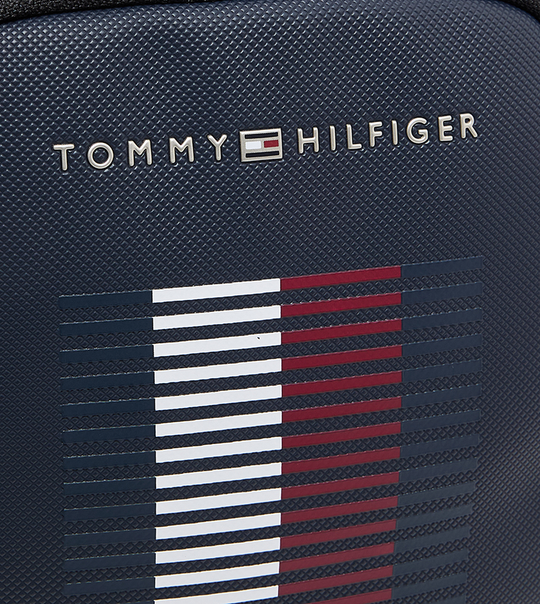 Logo Detail Reporter Bag
