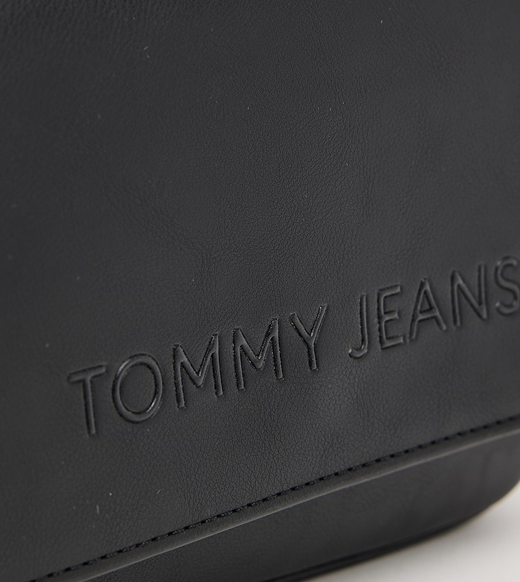 Monotype Detail Crossbody Bag