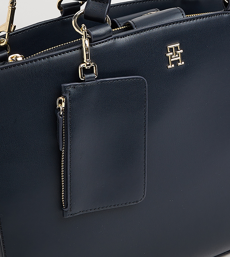 Monogram Detail Tote Bag