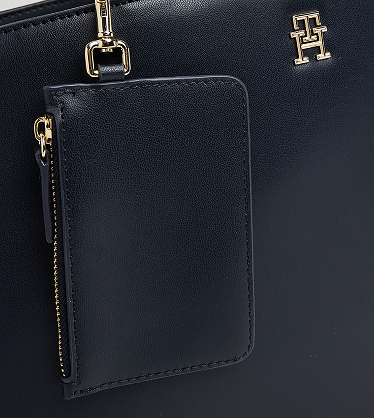 Monogram Detail Tote Bag