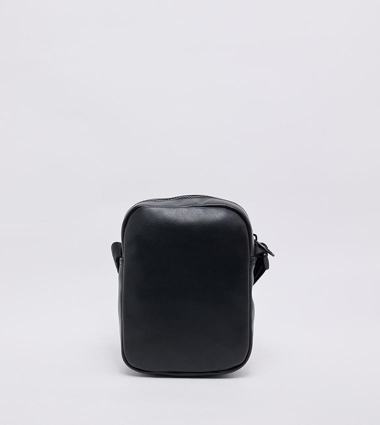 Logo Detail Reporter Bag