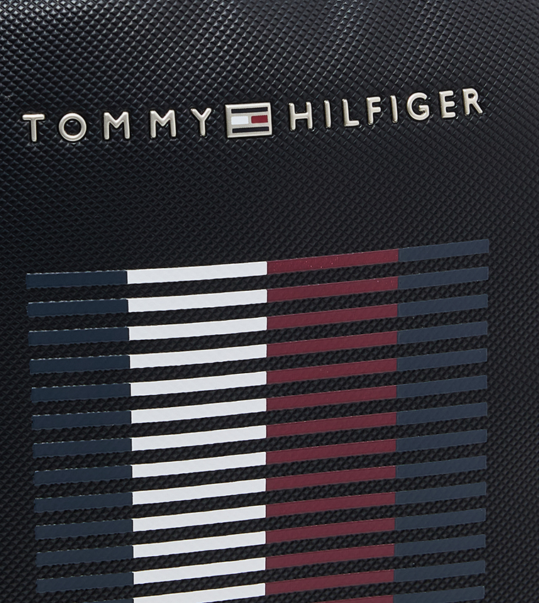 Logo Detail Reporter Bag