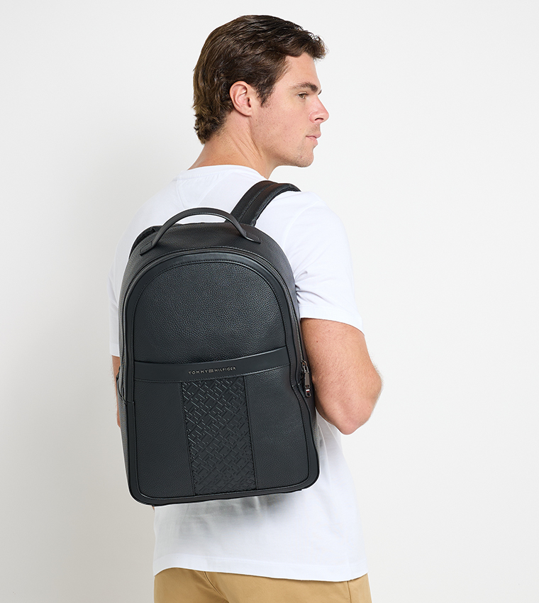 Textured Zip Around Backpack