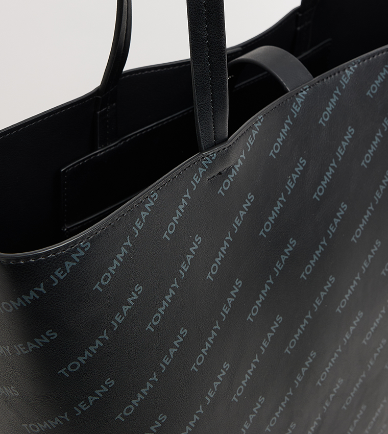 Monotype Printed Tote Bag