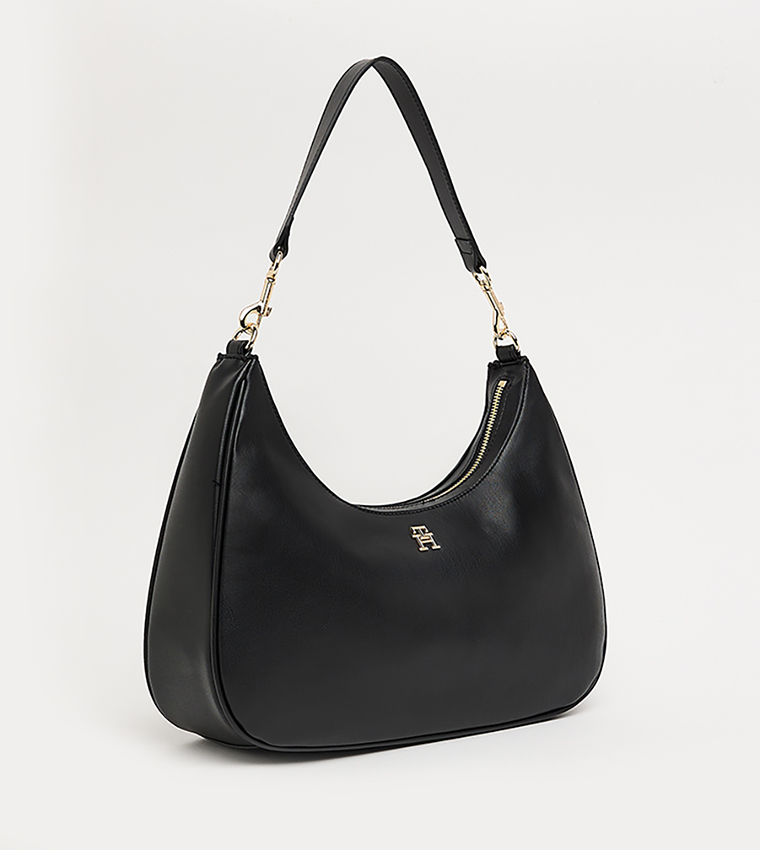 Monogram Detail Shoulder Bag