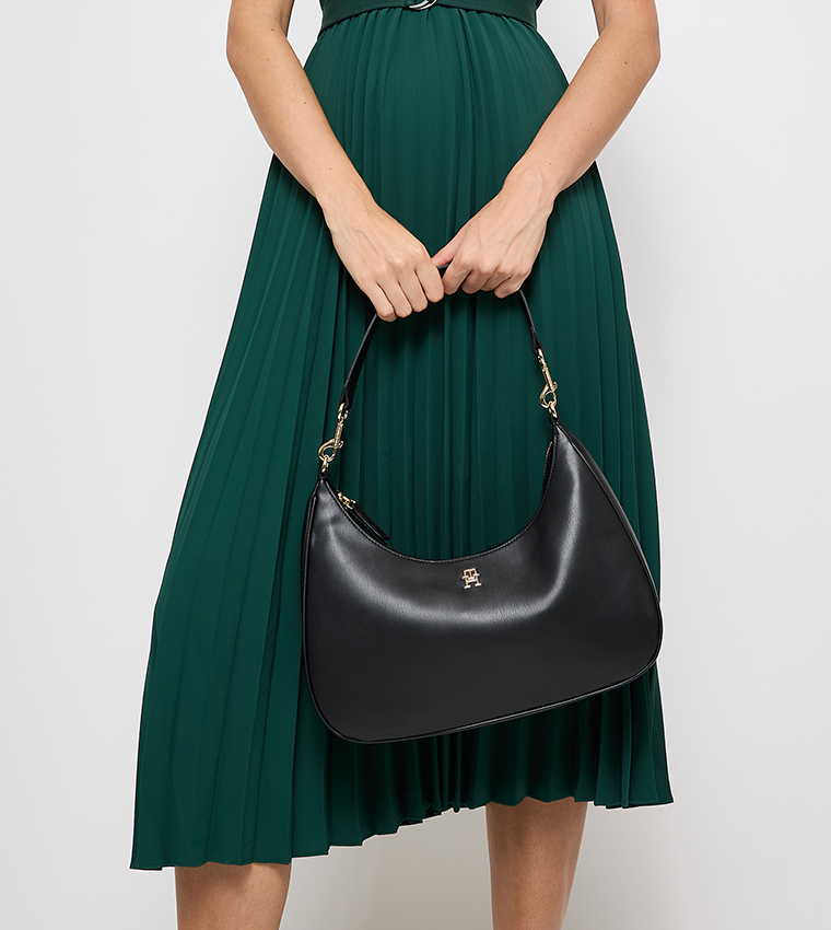 Monogram Detail Shoulder Bag