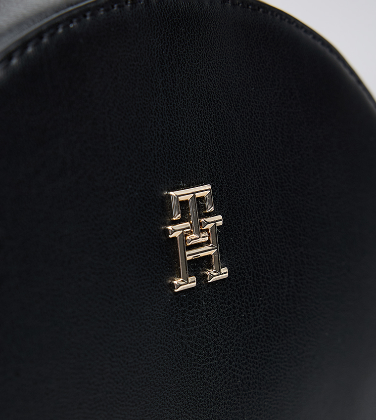 Logo Detail Zippered Backpack