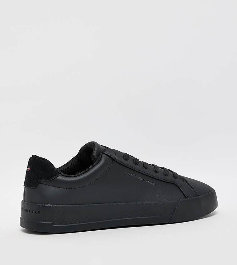 Logo Detail Lace-Up Sneakers