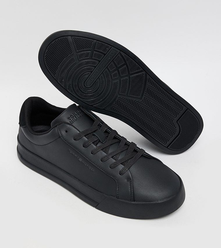 Logo Detail Lace-Up Sneakers