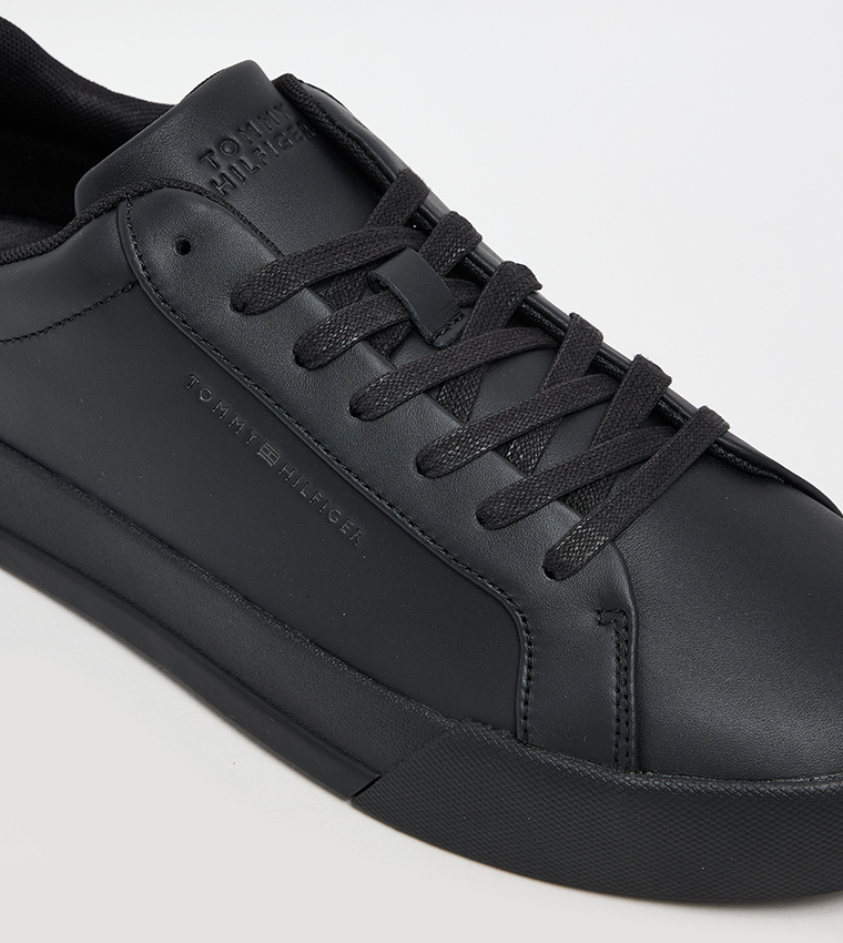 Logo Detail Lace-Up Sneakers