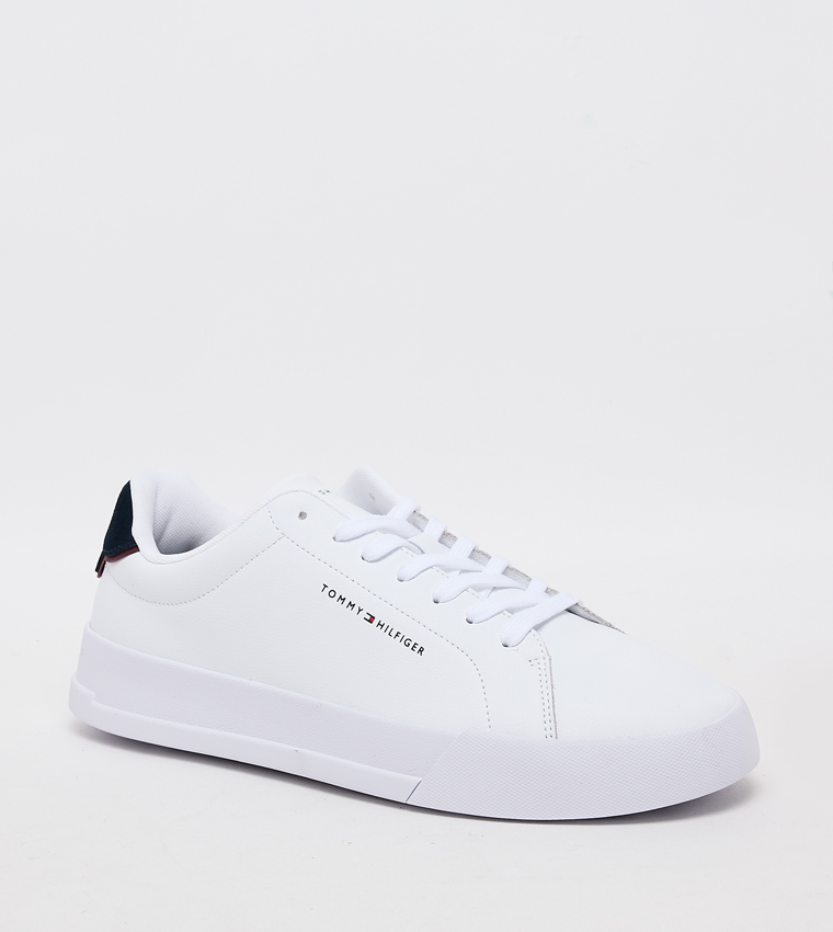 Logo Detail Lace Up Sneakers
