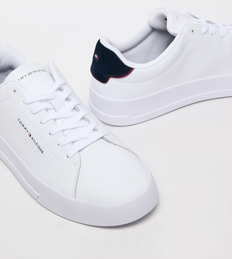 Logo Detail Lace Up Sneakers