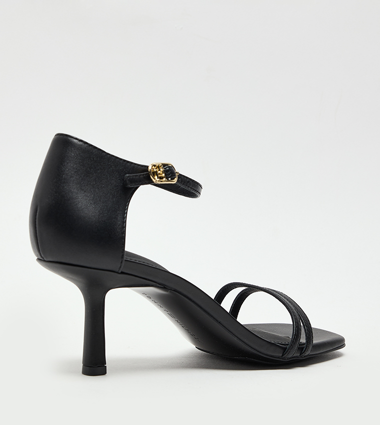 Ankle Strap Heeled Sandals