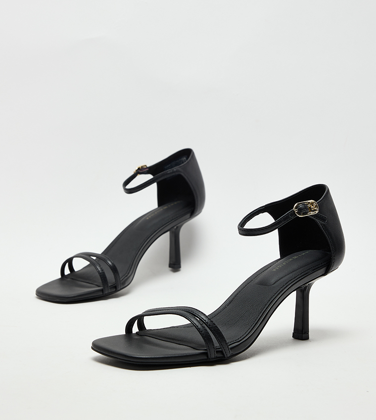 Ankle Strap Heeled Sandals
