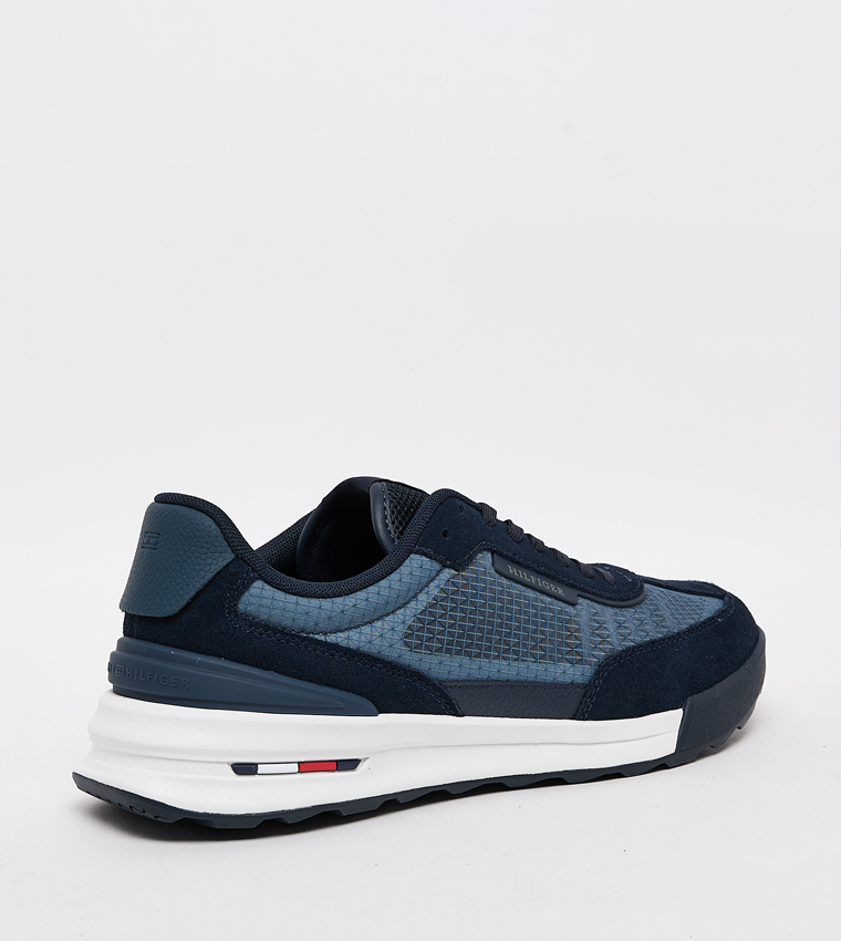 Retro Lace Up Runner Sneakers