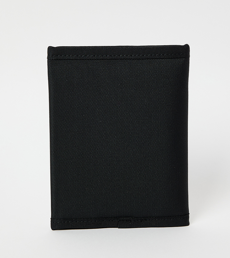 Logo Flag Nylon Tri-Fold Wallet