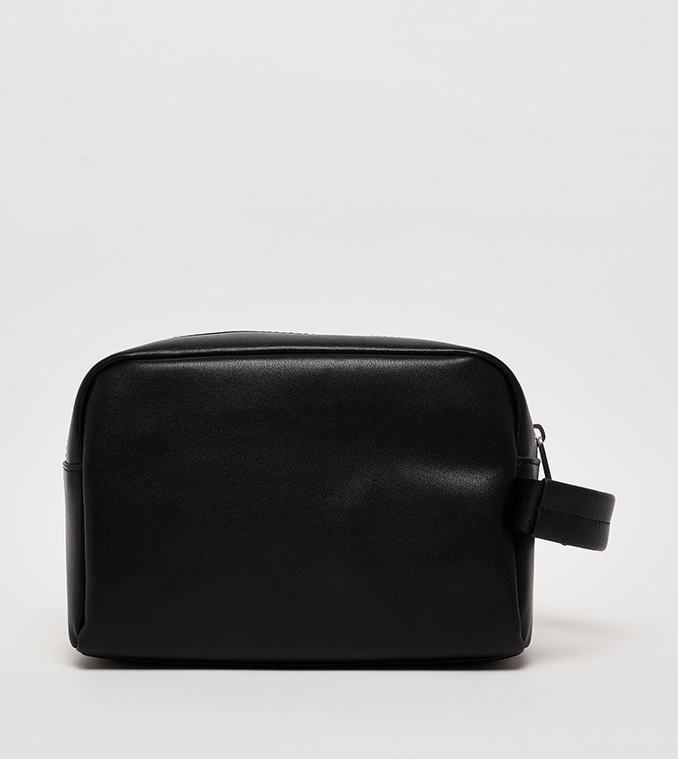 Logo Flag Zippered Toiletry Bag