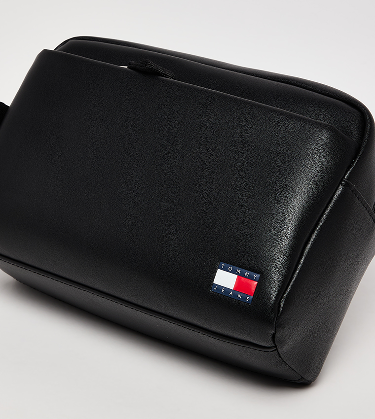 Logo Flag Zippered Toiletry Bag
