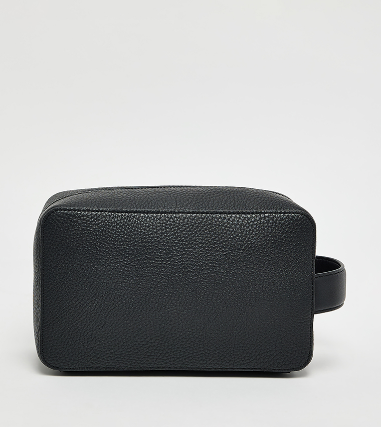 Logo Detail Toiletry Bag