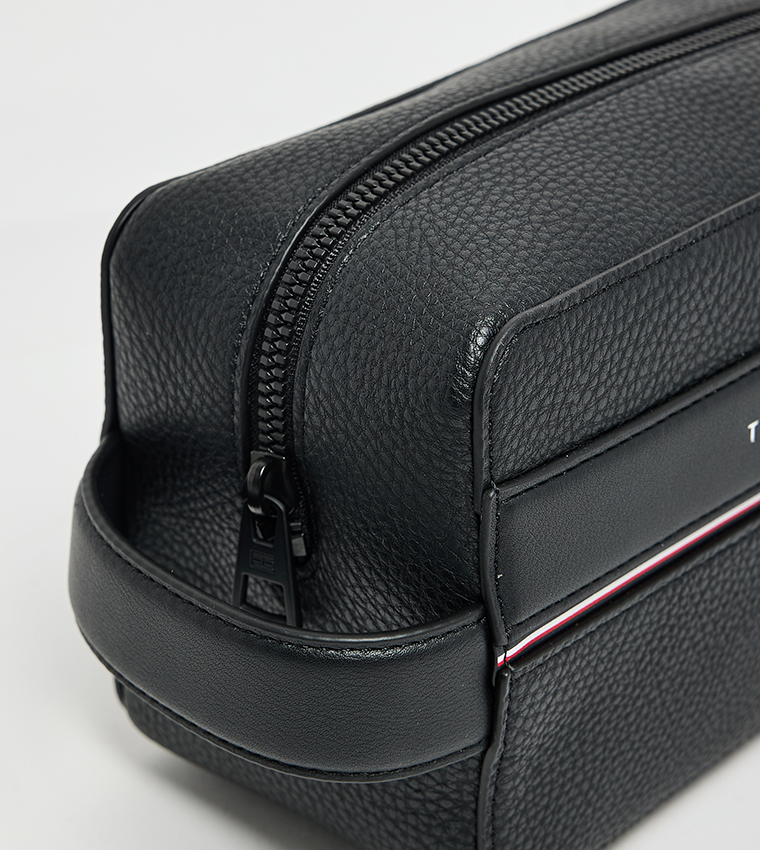 Logo Detail Toiletry Bag