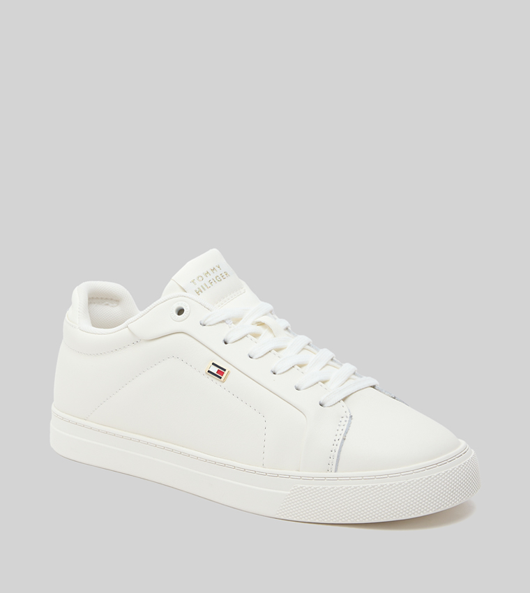 Logo Detail Lace-Up Sneakers