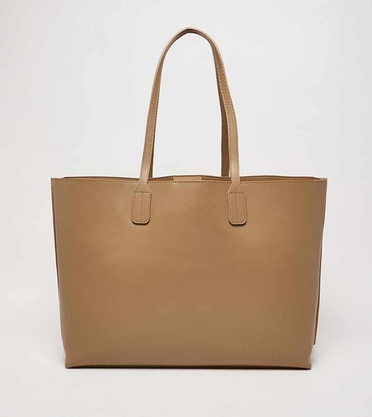DISTINCT Logo Detail Tote Bag