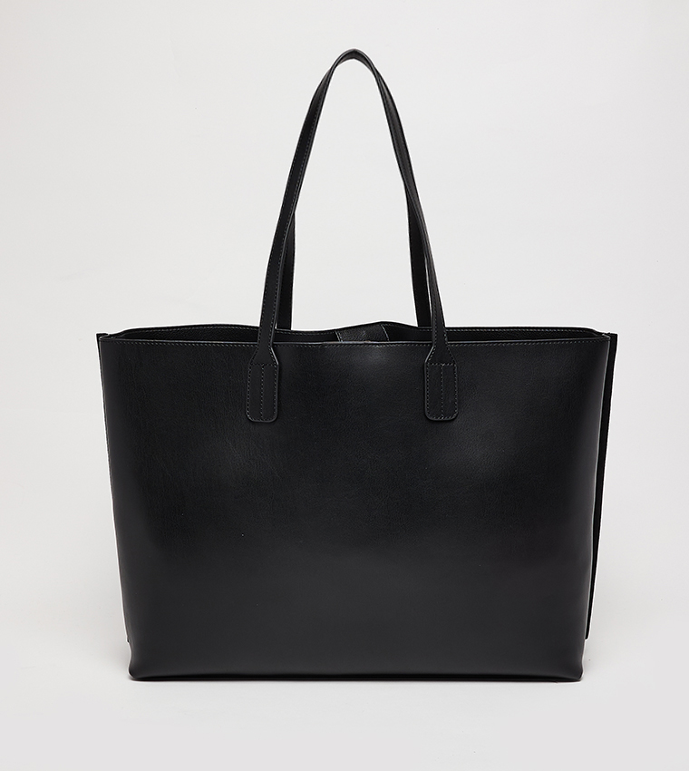 DISTINCT Logo Detail Tote Bag