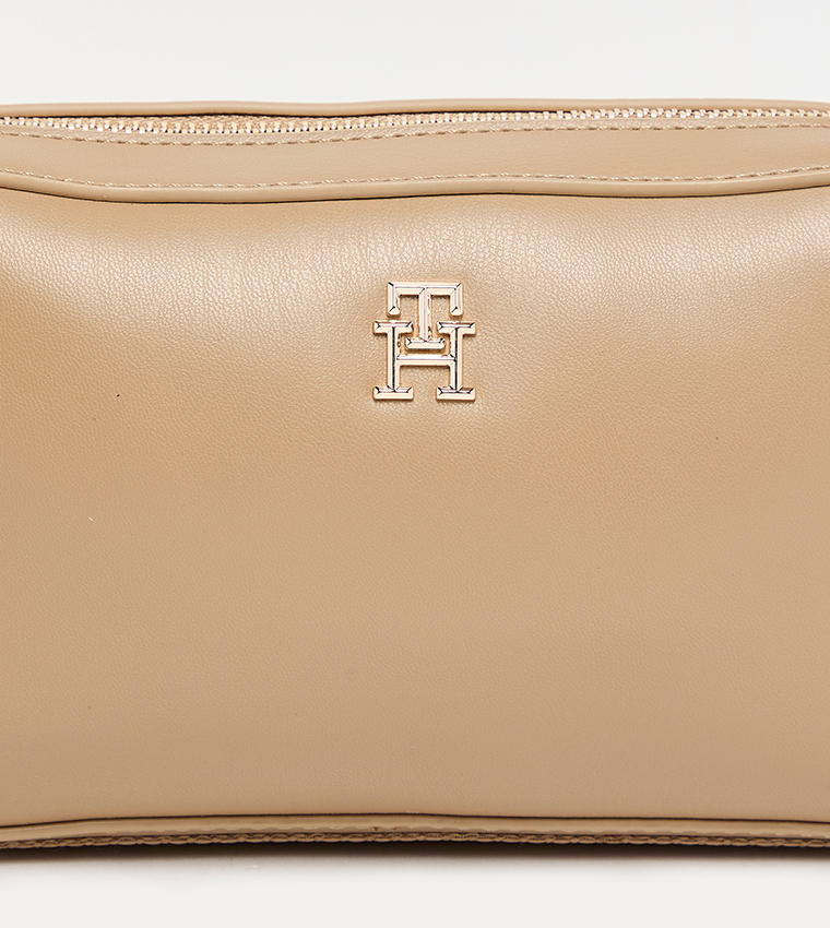 Monogram Detail Shoulder Bag with Sling