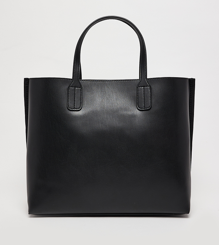 DISTINCT Logo Detail Tote Bag