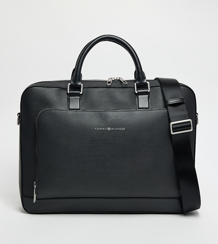 Logo Detail Laptop Bag
