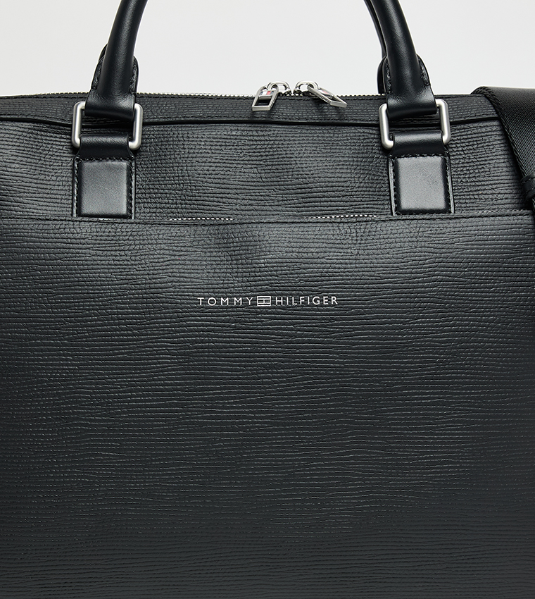Logo Detail Laptop Bag