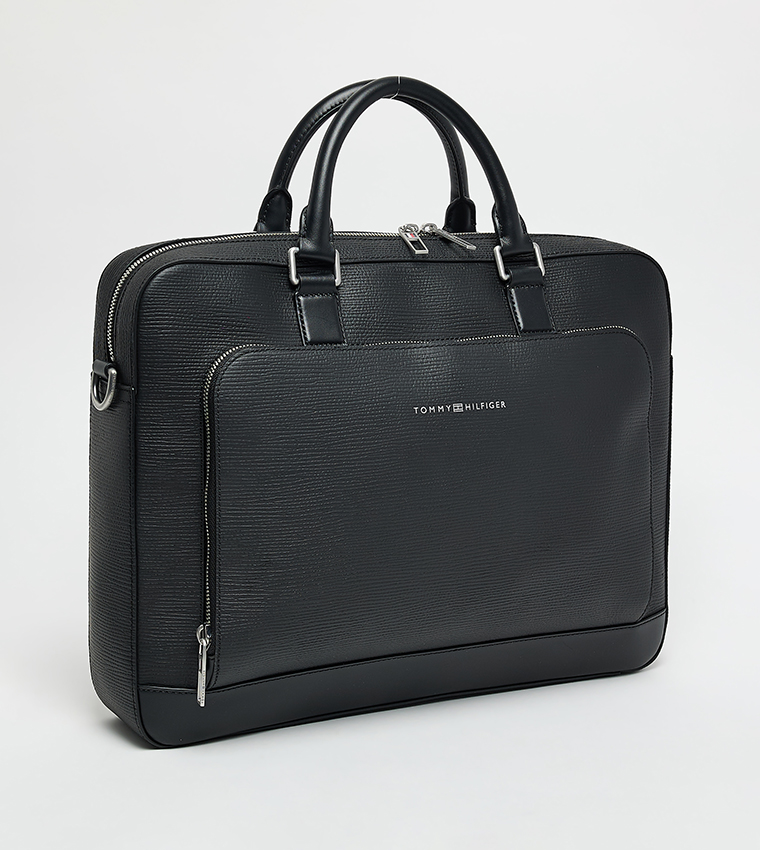 Logo Detail Laptop Bag