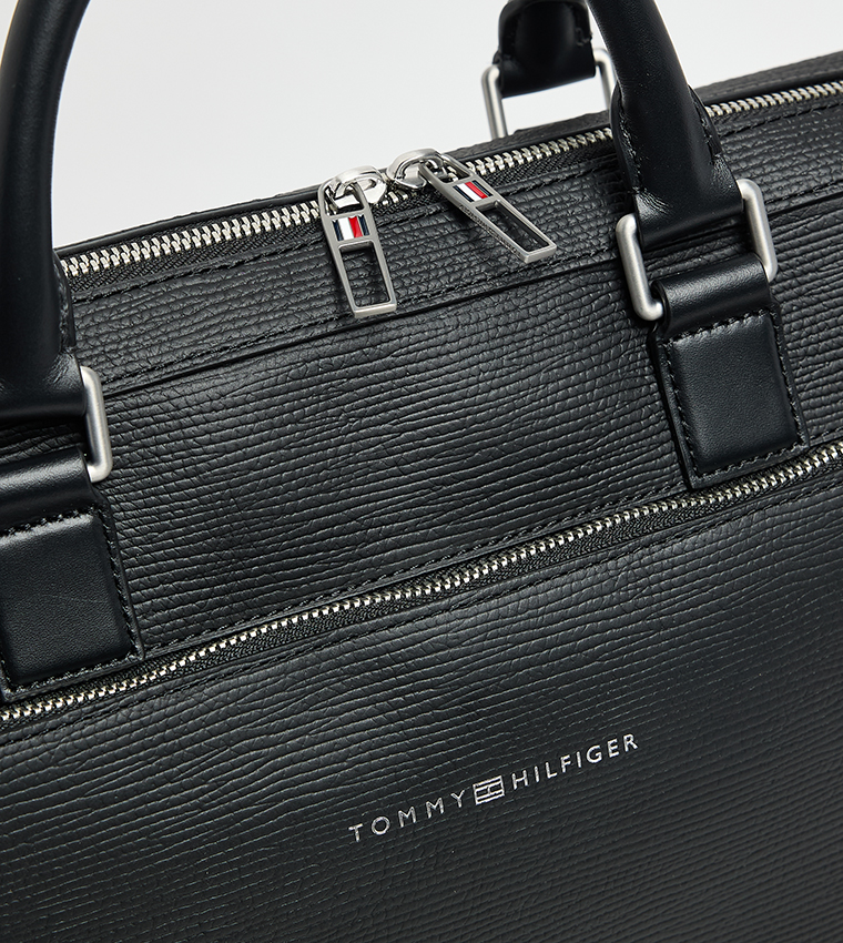Logo Detail Laptop Bag