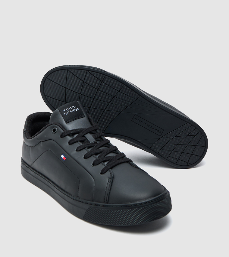 Logo Detail Lace-Up Sneakers