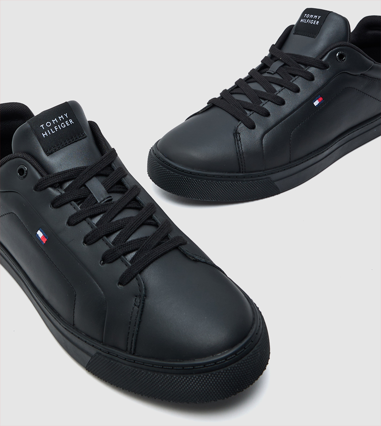 Logo Detail Lace-Up Sneakers