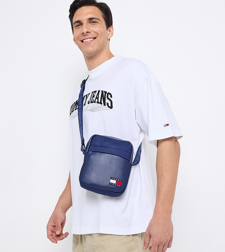 Logo Detail  Reporter Bag