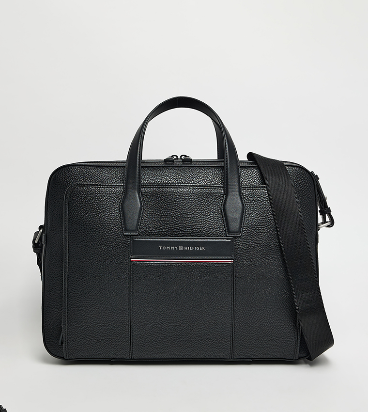 Logo Detail Laptop Bag