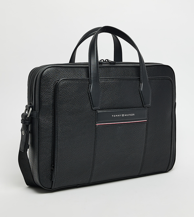 Logo Detail Laptop Bag