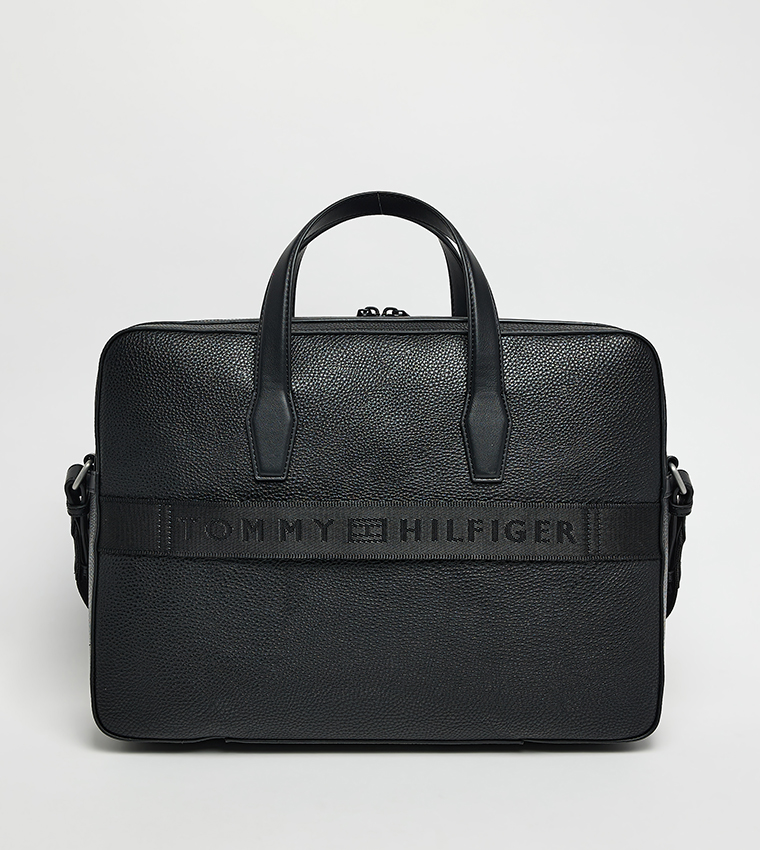 Logo Detail Laptop Bag