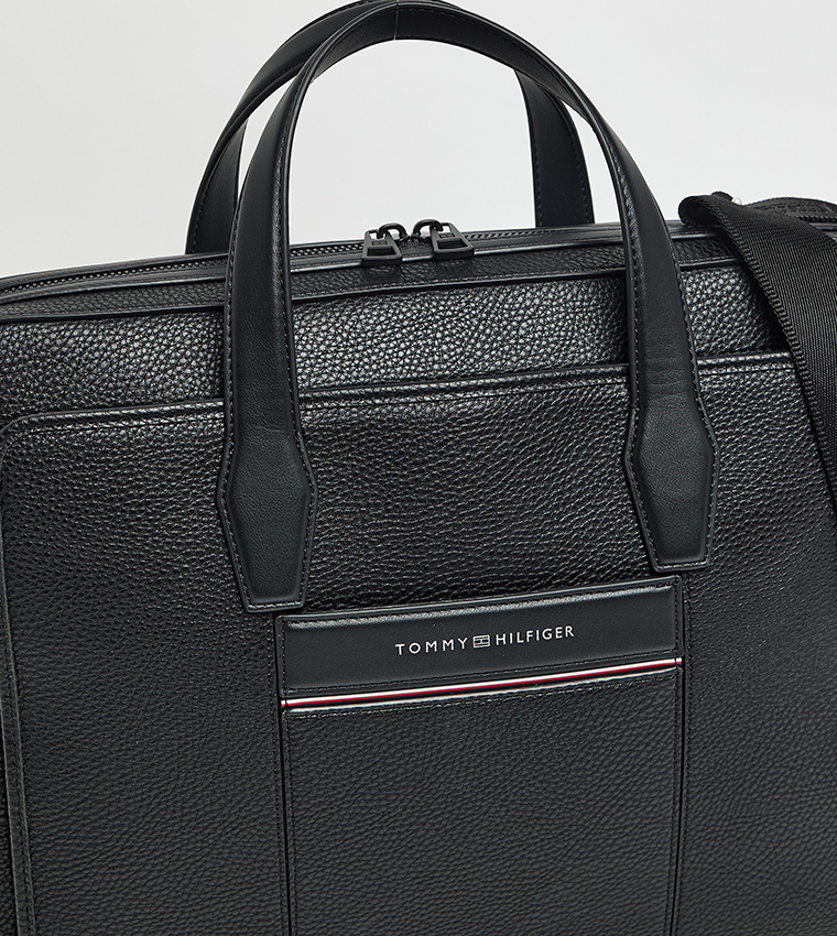 Logo Detail Laptop Bag