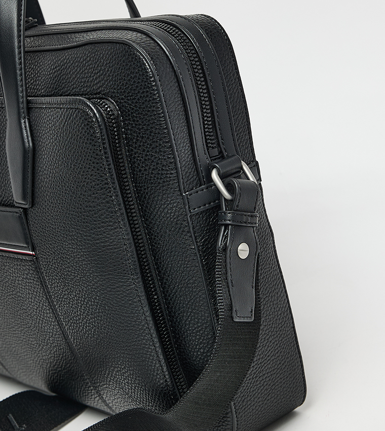 Logo Detail Laptop Bag