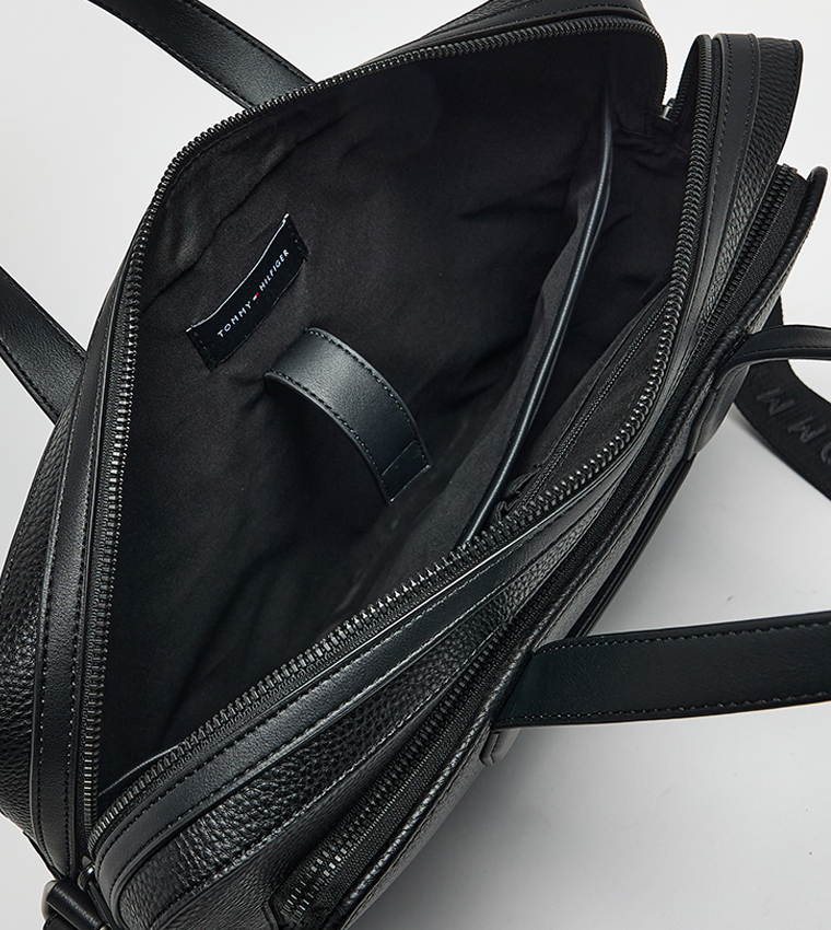 Logo Detail Laptop Bag